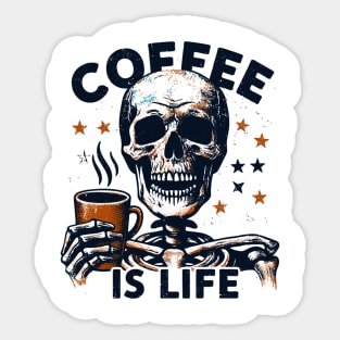 Coffee Is Life Sticker